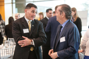 Anthony Capuano, Webster Bank with Richard Bready, Hope Valley Industries / Rupert Whiteley