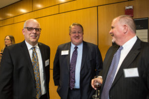 PBN’s Roger Bergenheim with Ross Nelson and Steve Hughes, Cox Business / Rupert Whiteley