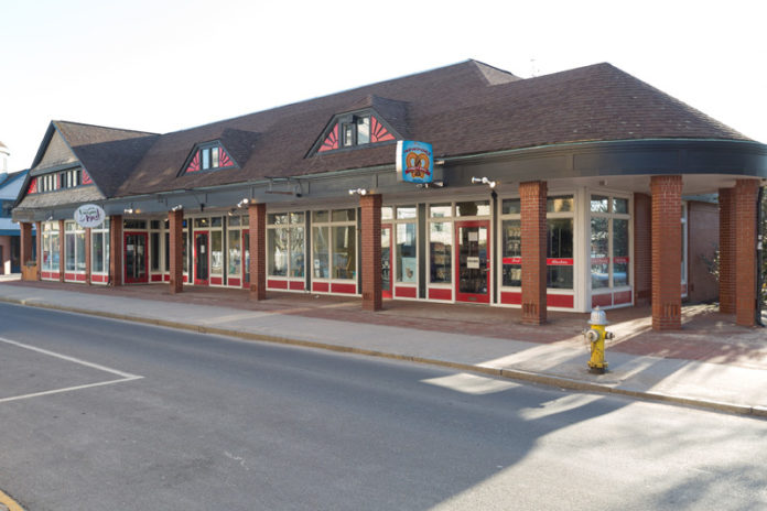 387-397 Thames St.Owner: Newport Onshore ?Condo AssociationTenants: Cold Fusion Gelato, The Gossip Boutique, Newport Pretzel Co. (opening in May), The Shop on Thames, Sol Optics Newport, Virgin & Aged