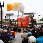 Partnerships drive R.I. promotion of the arts MAKING IT WORK: Squonk Opera performs at FirstWorks Festival On The Plaza in Providence in September 2012. The event drew more than 40,000 participants to Kennedy Plaza. / COURTESY ERIN X. SMITHERS