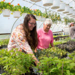 GROWING SEASON: Maplewood Farms owner Judith Carvalho says her goal is to run the farm and keep it as open space. Pictured above, from left, are employee Courtney David, Carvalho and manager Joshua Anderson. / PBN PHOTO/KATE WHITNEY LUCEY