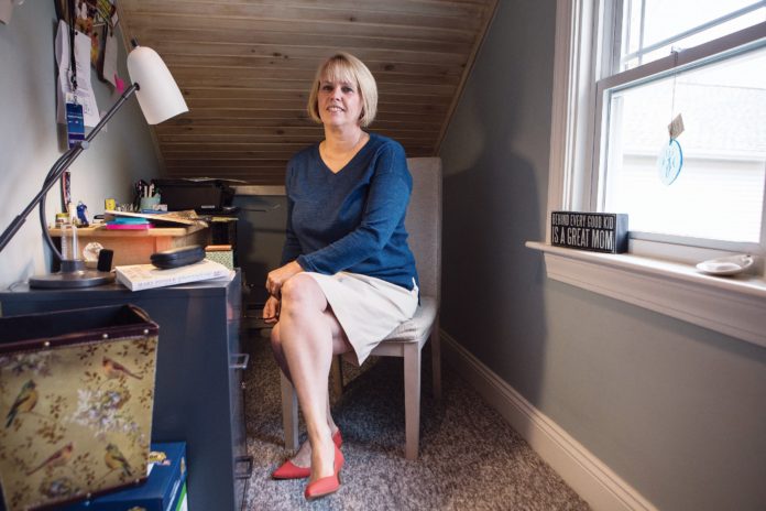 FOLLOWING HER OWN LEAD: With nearly a decade leading the nonprofit The Women's Fund under her belt, Marcia Cone decided to tap into a longstanding consulting practice and strike out on her own in July. / PBN PHOTO/RUPERT WHITELEY