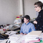 PLANNING AHEAD: Barbara Sokoloff, right, says that a passion she had for community planning drove her as she grew her consultancy business in the 1980s. Also pictured is Managing Associate Derek Farias. / PBN FILE PHOTO/JAIME LOWE