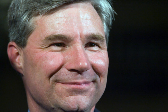 U.S. SEN. SHELDON WHITEHOUSE said the federal funding will help the DLT improve workforce education and training. / BLOOMBERG FILE PHOTO/VICTORIA AROCHO