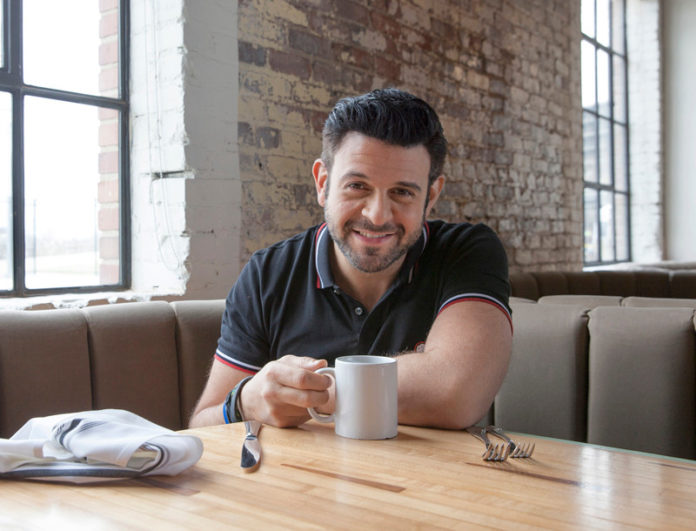 MAN ON A MISSION: TV show host Adam Richman has made the jump from the screen to the page, recently authoring his first cookbook, 