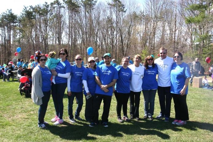 AWESOME IS AS AWESOME DOES: Ocean State Behavioral staff took part in the 2015 Imagine Walk and Family Fun Day in April to benefit The Autism Project. / COURTESY OCEAN STATE BEHAVIORAL