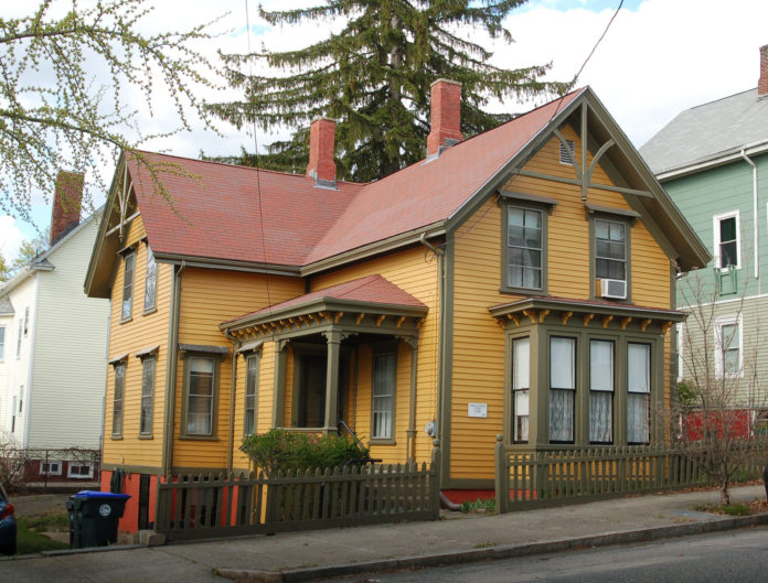 THE NATIONAL Park Service has added the Susan S. and Edward J. Cutler House on the east side of Providence to the National Register of Historic Places. / COURTESY R.I. HISTORICAL PRESERVATION & HERITAGE COMMISSION