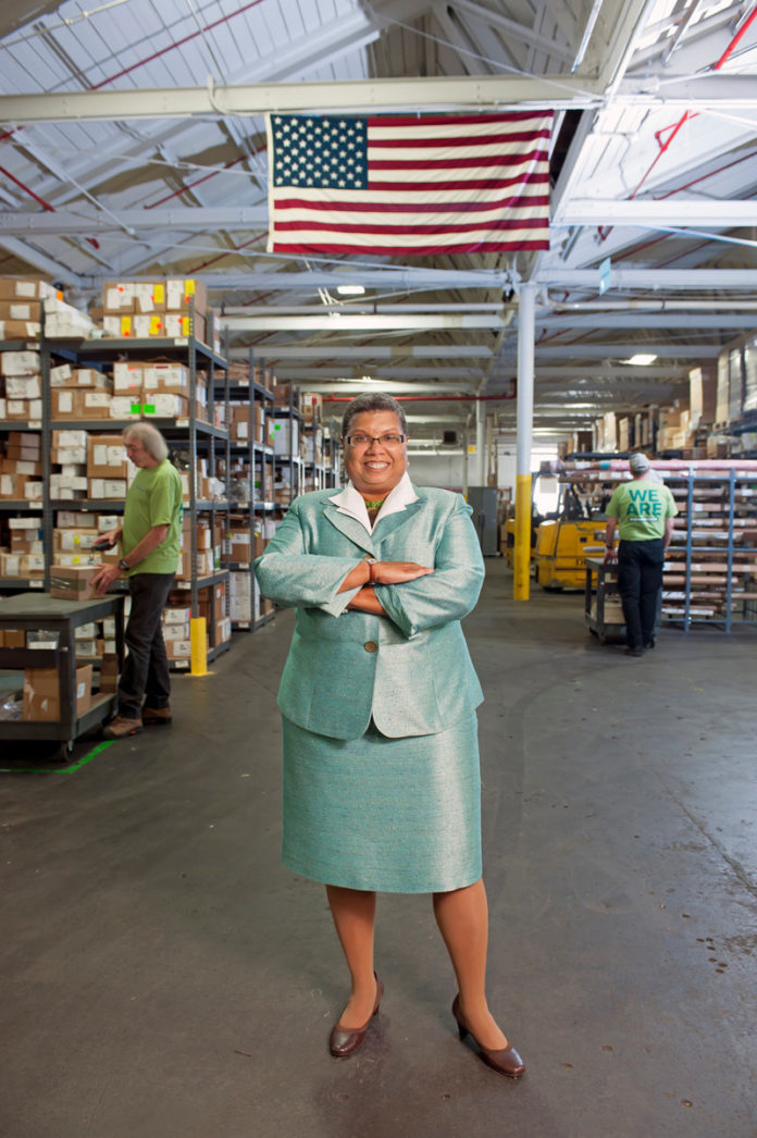 CHERYL W. SNEAD,  founder, CEO and president of Banneker Industries Inc., a North Smithfield-based, integrated logistics and supply-chain management company, created the Supply Chain Management Summit eight years ago. / COURTESY BANNEKER INDUSTRIES