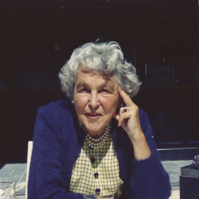 THE AUTHOR OF A BIOGRAPHY of the founder and long-time president of the Preservation Society of Newport County, Katherine Urquhart Warren, pictured above, will be signing the book on July 10 to commemorate its release on the 70th anniversary of the group. / COURTESY PRESERVATION SOCIETY OF NEWPORT COUNTY