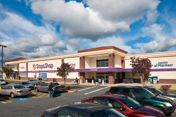 THE 225,900-square-foot retail shopping center is anchored by a Stop & Shop supermarket. Other tenants include Marshalls, NAPA Auto Parts, Savers and Dollar Tree.