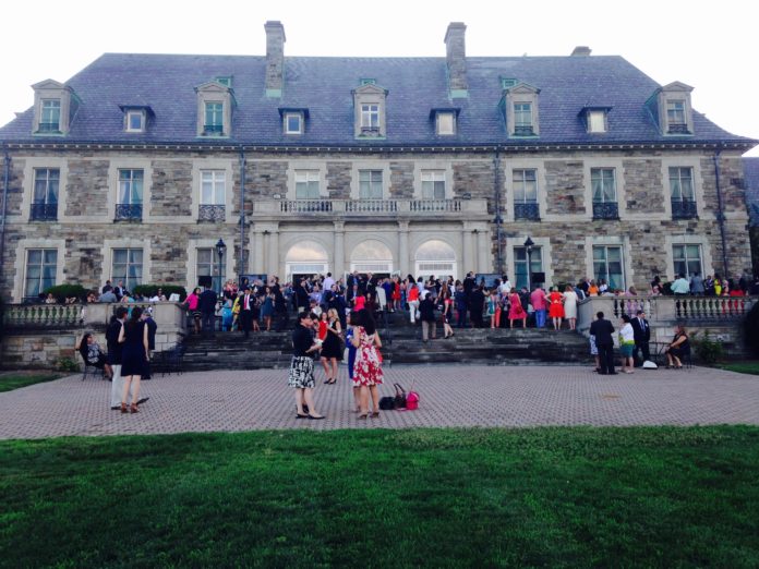 ALDRICH MANSION along Narragansett Bay in Warwick was the site of the 2015 40 Under Forty recognition event, held Thursday, July 23. / PBN PHOTO