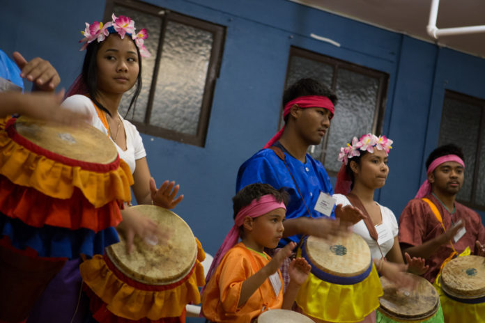 PERFORMERS FROM the Cambodian Society of Rhode Island play at a ceremony celebrating the last class of organizations to go through the Rhode Island Foundation's Expansion Arts Program. The deadline to apply for new program grants is Sept. 3. / COURTESY RHODE ISLAND FOUNDATION