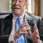 Does stock divestment matter in fight over carbon-based fuels? MAKING A DIFFERENCE? "You're not really going to deter Exxon from developing fossil-fuel resources by having a few colleges and universities divest of their stock in Exxon," said URI President David Dooley. / PBN FILE PHOTO/MICHAEL SALERNO