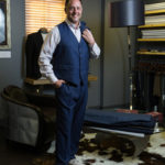 Marc Streisand started Marc Allen Fine Clothiers 10 years ago because he thought Providence's creative culture deserved more than pinstripe suits, oxford shirts and khaki pants. / PBN PHOTO/RUPERT WHITELEY