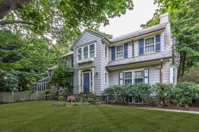 This home at 15 Freeman Parkway, on the East Side of Providence, sold for $1.3 million dollars. The sale was made by Benjamin Scungio of Lila Delman Real Estate International.