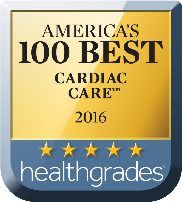 SOUTHCOAST HEALTH has been named one of the 100 best hospitals for cardiac care in the country for the fifth consecutive year by Healthgrades.