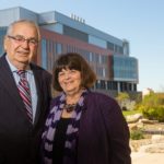 URI alum pledges $2.5M for construction of new URI chemical and forensic sciences building RICHARD BEAUPRE, founder and CEO of Lincoln-based ChemArt, joins Winifred Brownell, dean of the University of Rhode Island's College of Arts and Sciences, outside the newly named Richard E. Beaupre Center for Chemical and Forensic Sciences. / COURTESY UNIVERSITY OF RHODE ISLAND FOUNDATION/JOE GIBLIN
