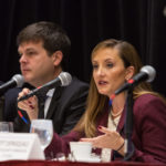 Pell Center releases ‘State of the States’ report on cybersecurity FRANCESCA Spidalieri, right, senior fellow for cyberleadership at the Pell Center for International Relations and Public Policy at Salve Regina University, speaks at a recent Cybersecurity Summit produced by Providence Business News. At left is Timothy J. Edgar, cybersecurity expert and fellow at Brown University's Watson Institute for International Public Affairs. / PBN FILE PHOTO/RUPERT WHITELEY
