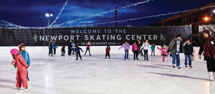 THE NEWPORT SKATING CENTER IS slated to reopen Dec. 11. / COURTESY NEWPORT WATERFRONT EVENTS