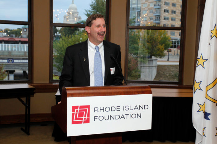 THE RHODE ISLAND FOUNDATION has awarded $2.7 million in grants from its Fund for a Healthy Rhode Island to improve the quality and affordability of health care in Rhode Island. Pictured is Rhode Island Foundation President & CEO Neil D. Steinberg. / COURTESY STEW MILNE