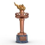 THIS IS A rendering of the Team USA Award that Alex and Ani designed  for the U.S. Olympic Committee. / COURTESY ALEX AND ANI