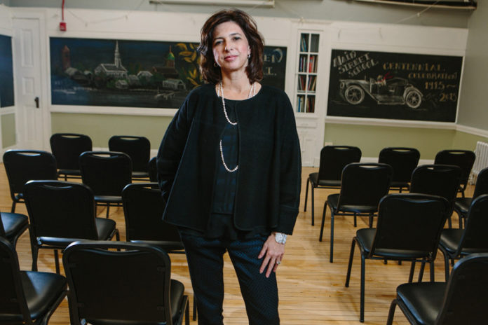 FURTHERING FOOD: Lisa J. Raiola, founder and president of Hope & Main, the state's first culinary business incubator, says she would like to see a plan for the I-195 land in Providence that has some element of the state's food economy. / PBN PHOTO/RUPERT WHITELEY