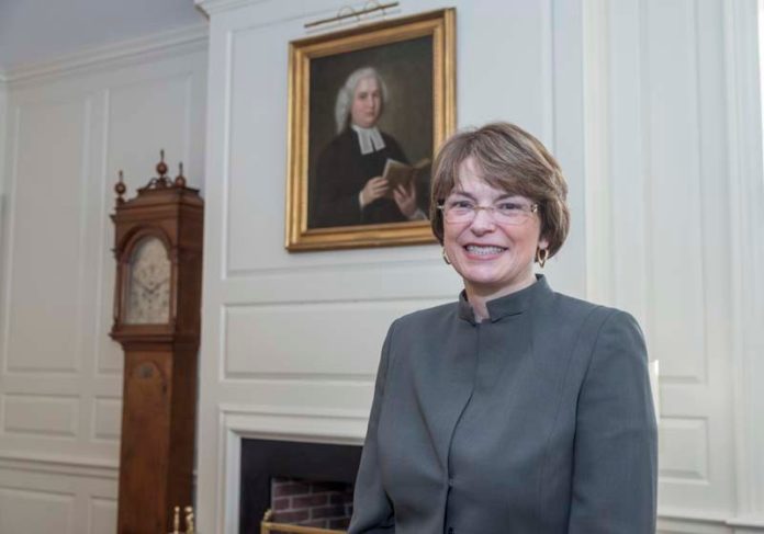 BROWN UNIVERSITY President Christina Paxson recently was named to the Federal Reserve Bank of Boston's board of directors. / PBN FILE PHOTO/ MICHAEL SALERNO