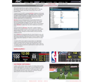 This is the page created from the previous example of the back end.