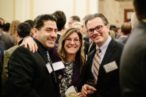 Michael Crawley, LGC&D CPAs/Business Advisors, Elise Strom, Make-A-Wish Massachusetts and Rhode Island and Jason Carosi, Webster Bank / Rupert Whiteley