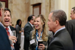 Mike Hanna, BlumShapiro Accounting, Tax and Business Consulting Thomas DiSanto, Gallo|Thomas Insurance Megan DiSanto, City of Providence; and Bob Brooks, Adler Pollock & Sheehan P.C. / Rupert Whiteley