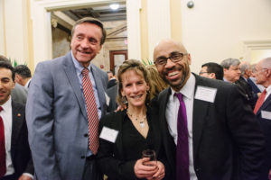 John Quinlan, Joelle Moyer and Mark Cousineau from Bank of America / Rupert Whiteley
