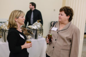 Meggin Smith, Salve Regina University with Judy Fortier, Easter Seals
 / Rupert Whiteley