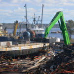 SOLD FOR SCRAPS: Promet Marine Service is now home to a scrap-metal yard after being purchased by an international scrap-metal recycler. / PBN PHOTO/FRANK MULLIN