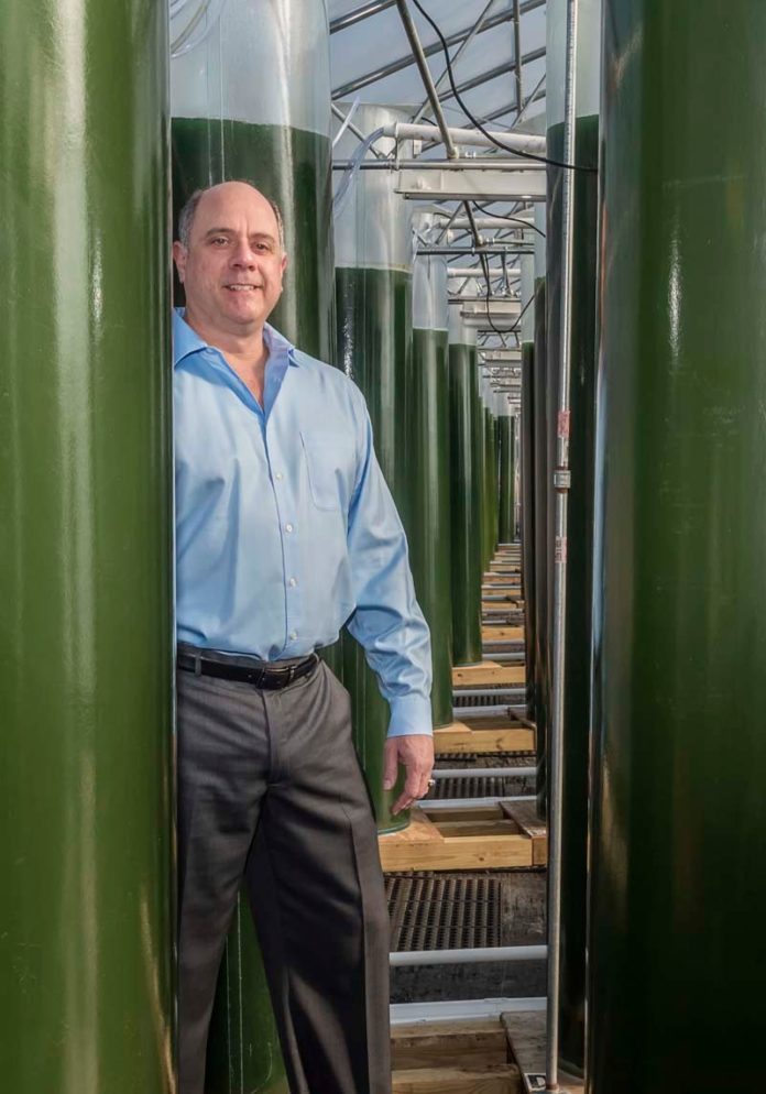 Lawrence V. Dressler has more than a quarter-century of experience with fats and oils, and his latest venture, an algae farm, received a $50,000 innovation voucher from the state to support its development. / PBN PHOTO/MICHAEL SALERNO
