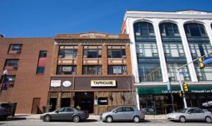 151-161 S. Main St.OWNER: Lusitania Cultural AssociationTENANTS: Deeper Life Bible Church; Robert J. Eagan Attorney at Law; L&L General Cleaning Inc.; Lusitania Cultural Center; Tap House Grille