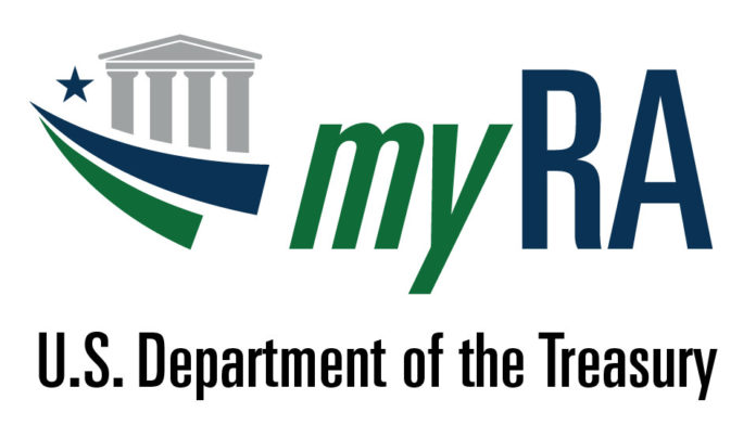 A new tool from the U.S. Treasury Department, myRA, allows people to open a retirement plan with no minimum balance and without fees. 
