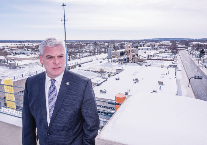 WARWICK MAYOR SCOTT AVEDISIAN is proposing a tax stabilization agreement plan be implemented for the City Centre Warwick district (including some of the land shown in this 2015 photo), which has not seen as much development activity as had been hoped when it was created. / PBN FILE PHOTO/MICHAEL SALERNO