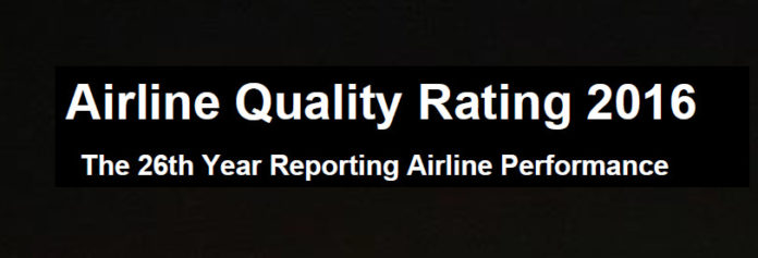 VIRGIN America Inc. and JetBlue Airways Corp. held the first and second spots, respectively, for airline performance last year, according to the annual Airline Quality Rating.