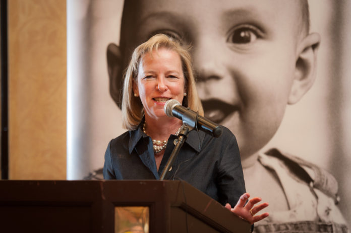 ELIZABETH BURKE Bryant is executive director of Rhode Island Kids Count. / COURTESY RHODE ISLAND KIDS COUNT,/PETER GOLDBERG PHOTOGRAPHY