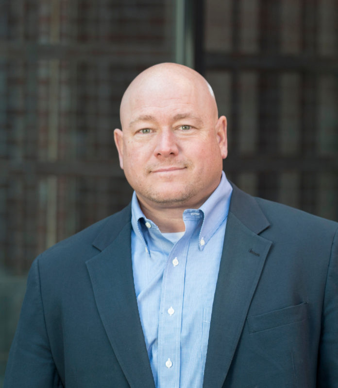 Ron Simoneau is vice president of Shawmut Design and Construction in Providence, a national construction management company whose presence in Rhode Island has grown substantially over the past several years. / COURTESY SHAWMUT DESIGN AND CONSTRUCTION