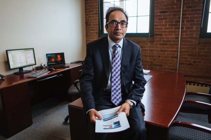RECOGNIZING OPPORTUNITIES: Knowing the Rhode Island Quality Institute's underlying technology had potential to improve health and save money in new ways, Alok Gupta has transformed its product offerings. / PBN PHOTO/RUPERT WHITELEY