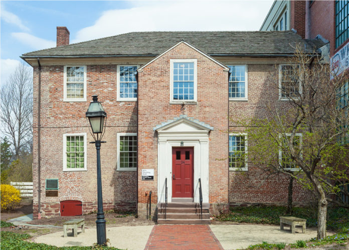 The Brick Schoolhouse, a Colonial building in the College Hill neighborhood of Providence, is a stop on one of the walking tours that are part of the Jane’s Walk Global Weekend Festival. / COURTESY WARREN JAGGER