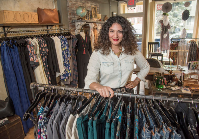 FLAIR FOR FASHION: Natalie Morello is owner of Shoppe Pioneer in Providence. / PBN FILE PHOTO/MICHAEL SALERNO