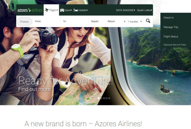 SERVICE TO THE AZORES began Thursday from Azores Airlines, a new brand from carrier SATA. / COURTESY AZORES AIRLINES