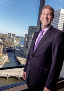 NEW DIRECTION: Citizens Chairman and CEO Bruce Van Saun said the bank is planning to redesign all of its branches and make them smaller. / PBN PHOTO/MICHAEL SALERNO