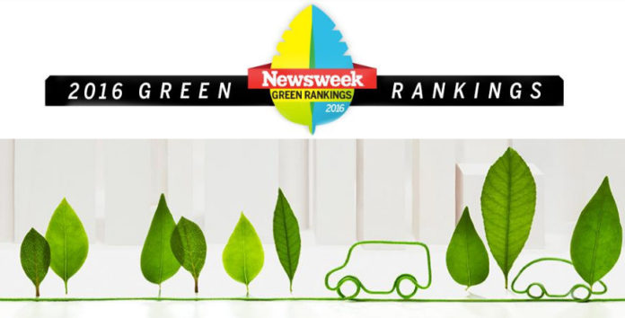 HASBRO INC. ranked first in Newsweek's 2016 Green Rankings. / COURTESY NEWSWEEK