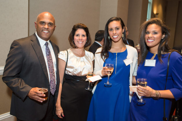Honoree Alan Andrade, Rhode Island Airport Corporation RI Airport Corporation with wife Lorrie and daughters Katie and McKayla / Rupert Whiteley