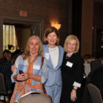 Bryant University Mary Moroney, Kati Machetley (panelist) and Betty Powers / Skorski Photography