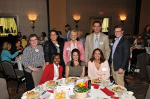Hope Global Team with Industry Leader honoree and panelist Leslie Taito (seated, right) / Skorski Photography