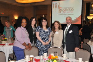 The Crossroads RI team with Michelle Wilcox, Career Achievement Honoree (center) / Skorski Photography
